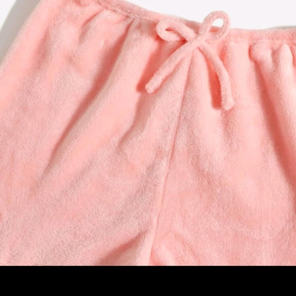 Cartoon Embroidered Flannel PJ Set - Picture 4 of 7